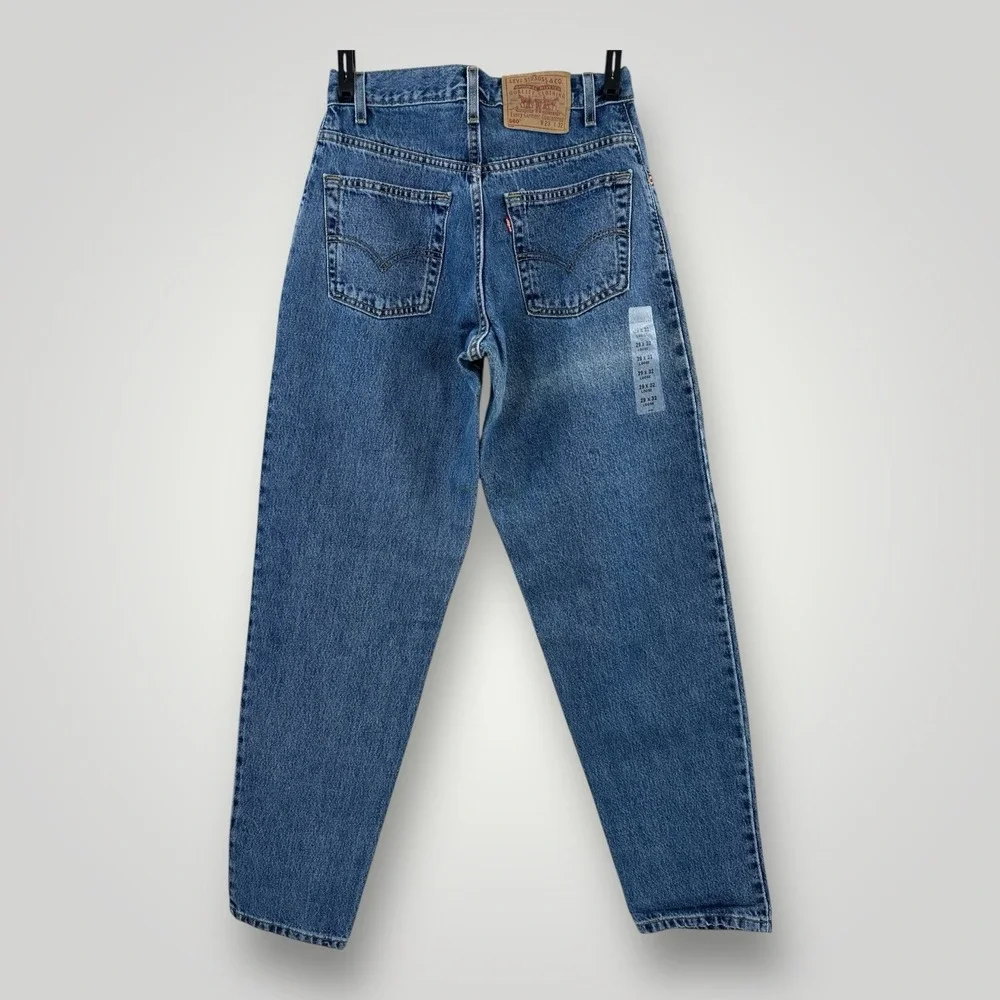 VTG 2000 Levi's 560 Jeans 29x32 Made in USA BLUE Loose Fit New‎ Old Stock NWT